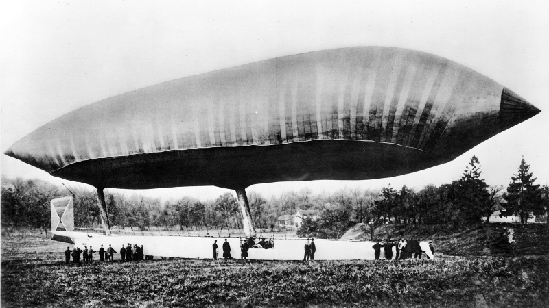 Illustration for article titled La era de los dirigibles: así fue el inicio de la aviación